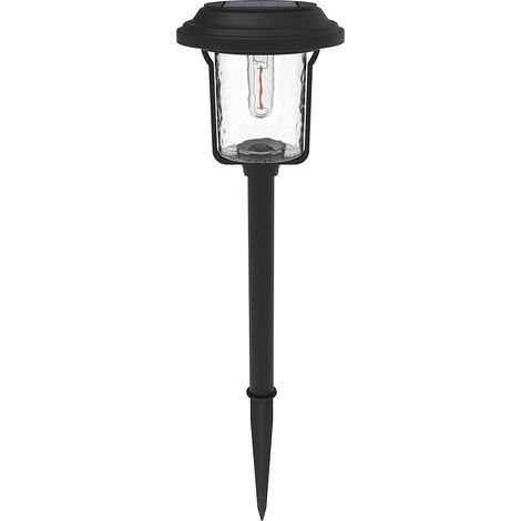 Lampe solaire extérieure en acier inoxydable, allumage automatique la nuit, étanche, pour jardin, cour et pelouse - HW-6201 (1/5)