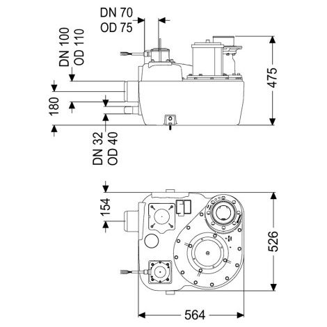 KESSEL 28751 Poste de relevage Aqualift F