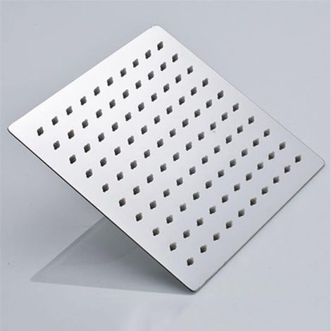 Sollbry Ultradünne Badezimmer-Accessoires, 30,5 cm, quadratische Edelstahl-Regendusche, schlankes Chrom (1/3)