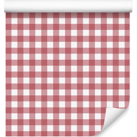 Tapetenstoffmuster Koralle und Rot für Wohn- und Schlafzimmer 50x1000 cm (1/5)