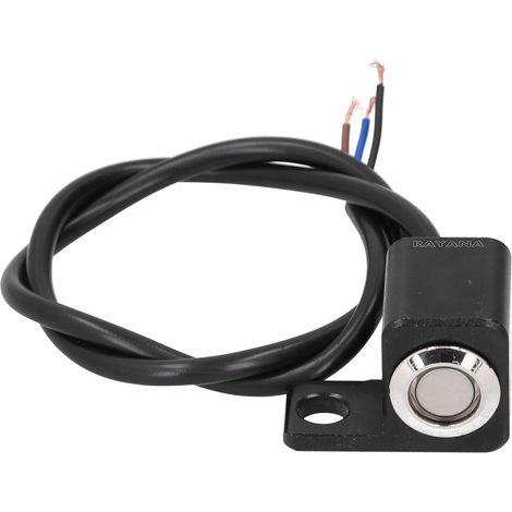 10mm Commutateur Universel Moto ON/OFF pour Phare Anti-Brouillard Lumière Bleue Côté Gauche (1/5)