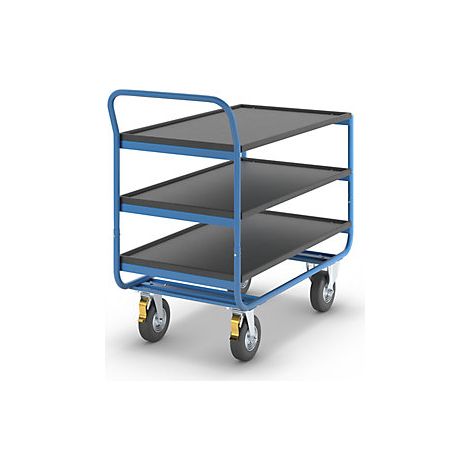 eurokraft pro  Carrello di servizio  portata 150 kg  3 pianali