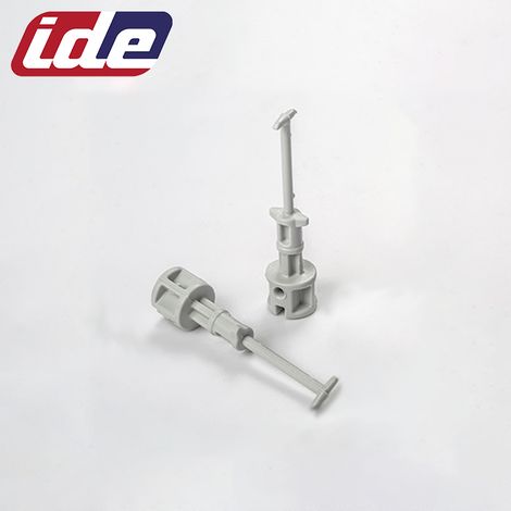 IDE – Vis plastique avec flèche pour boîtier LIGHT – Dimensions 26 x 12 mm – Type quart de tour – Dispositif anti-perte