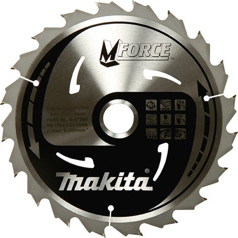 Makita Sägebblatt M-FORCE 235x30x20Z