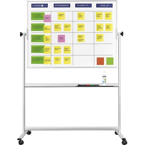 magnetoplan, Tableau Scrum, kit standard comprenant les (1/3)