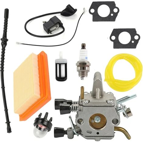 Carburateur de jardin (1 pièce) pour STIHL FS120 F 00 F 50 FS300 : joint, filtre d'allumage, outils, pièces détachées et accessoires.