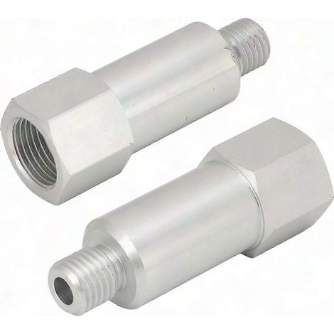 Adaptateur capteur de pression d'huile M12x1,5 vers 3/8 NPT, raccord métallique pour sonde de pression moteur, accessoire auto compatible véhicules (1/2)