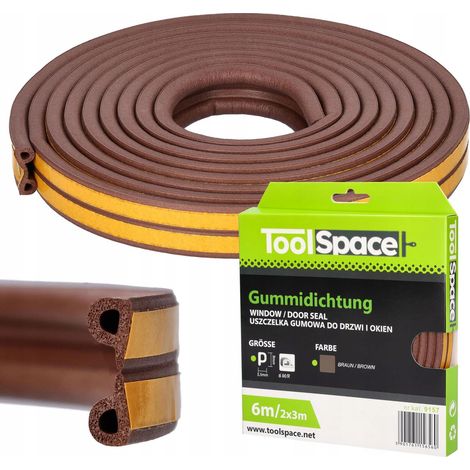 Guarnizione in gomma 6m P marrone (1/5)
