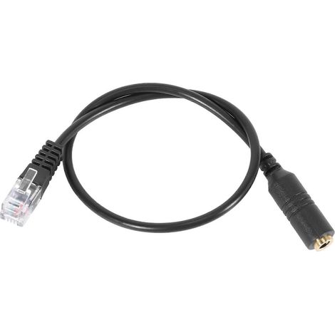1 Stück Telefonadapter RJ9 auf 3,5 mm Buchse Adapter-Konverterkabel (1/5)