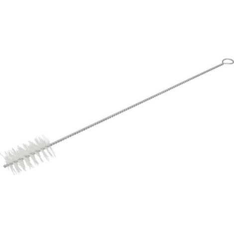 Brosse rectangulaire en nylon manche torsadé 25 x 50 x 500 mm