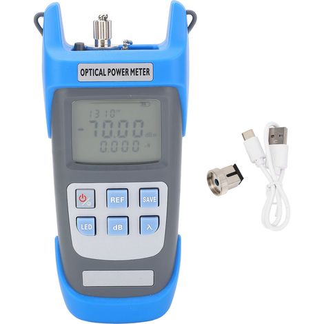 Testeur de fibre optique rechargeable FC SC ST -70-10 dBm, localisateur visuel de défauts de fibre optique avec voyant LED (1/5)