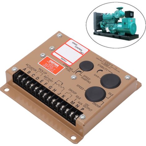 Régulateur de vitesse électronique pour groupe électrogène diesel ESD5522 (1/5)