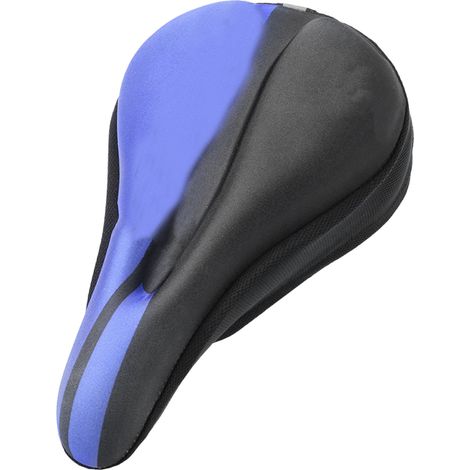 Housse de selle de vélo en silicone épais avec protection pluie, accessoires de cyclisme, bleue (1/5)