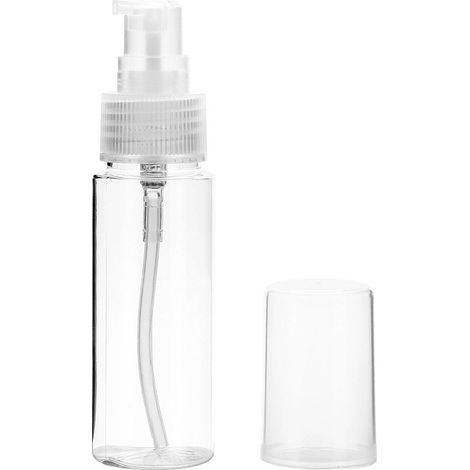 Flacon pulvérisateur vide rechargeable 50ml, distributeur voyage pour tonique, lotion, sérum - bouteille pompe brumisateur réutilisable (1/5)