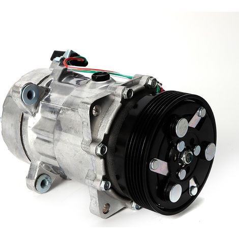 Compresseur de climatisation automobile, 1J0820803 Compresseur de climatisation 7V16, compresseur de climatisation pour Audi, Ford, Seat, Skoda, VW