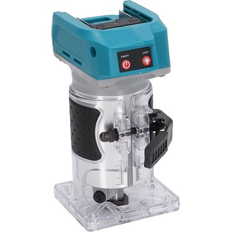 Machine à affleurer les bords, rainurer les panneaux, percer et graver, outil de perçage pour le travail du bois, compatible avec les batteries BL1815, BL1815N, BL1820, BL1820B, BL1830, BL1830B, BL184 (1/5)