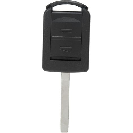 Coque De Clé De Voiture 2 Boutons Pour Opel - Boîtier De Remplacement En Plastique Robuste - Compatible Modèles Spécifiques - Lot De 1 (1/5)