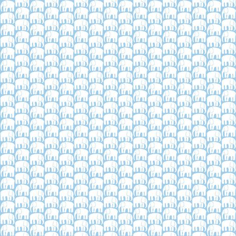 Rouleau de papier peint auto-adhésif - Éléphant Bleu - 5.75 m x 45 cm (1/4)