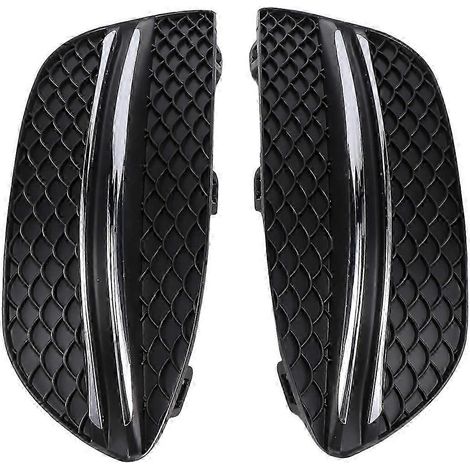 Grille de pare-chocs avant, cache antibrouillard et garnitures chromées pour Mercedes-Benz Classe C W205 C180 C200 C250 205 (1/4)