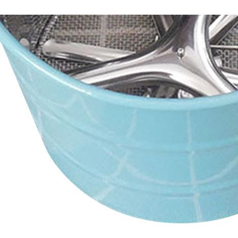 Teigknetmaschine, Mehlsieb aus Edelstahl, babyblau/tiffanyblau, manuell, zum Dekorieren und Backen (1/5)
