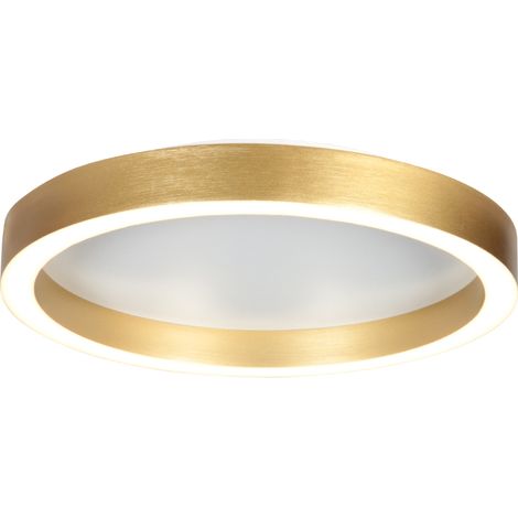 Steinhauer - deckenleuchte - Ringlux - gold - metall - Ø 30cm -