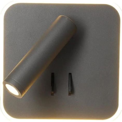 Arlux Jazz Wandleuchte Anthrazit Moderne LED