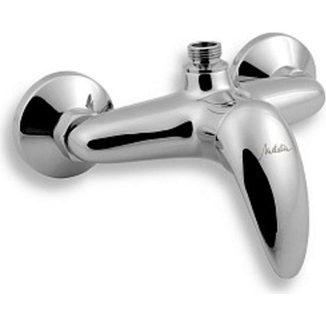 Novaservis Metalia 55 - Miscelatore doccia a parete con uscita superiore, cromo 55062/1,0