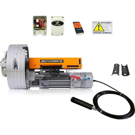 Kit Motore Per Serranda Avvolgibile + Elettrofreno + Centralina + 1 Telecomando