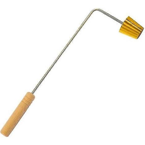 Moule de cuisine acier inoxydable 32.5x11 cm bois cuivre (1/4)