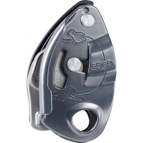 Grigri belay device - gray PETZL
