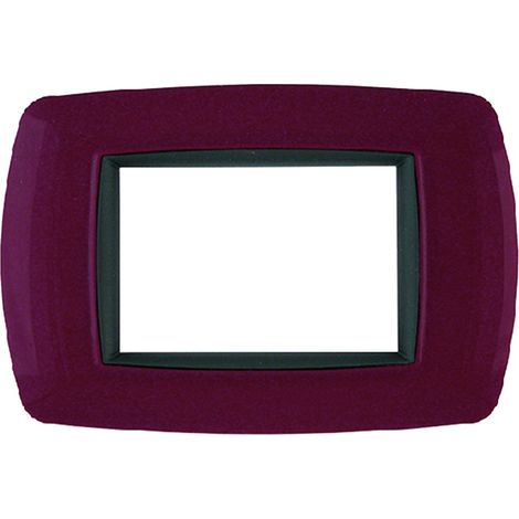 PLACCA COL. AMARANTO 'LIFE' 3 posti - 2983/AM
