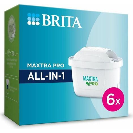 Brita Maxtra Pro All-In-1 Pack de 6 cartuchos blancos