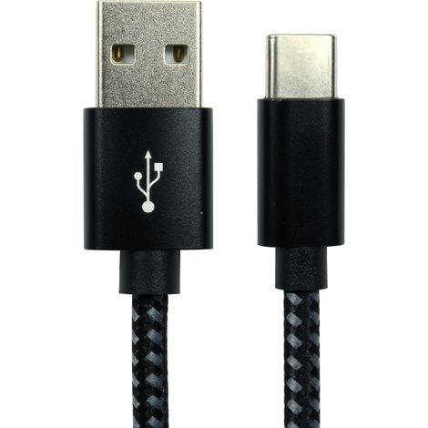 Câble USB RS PRO USB C vers USB A, 1m, Noir ( Prix pour 1 )