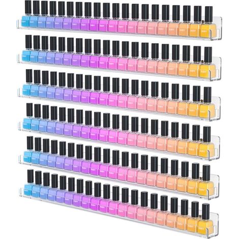 Étagère Murale en Acrylique pour Vernis à Ongles (Lot de 61 cm) (1/5)