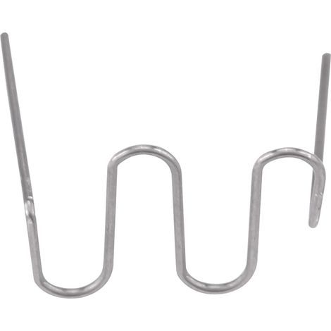 Kit d'outils pour réparation de pare-chocs automobile, 100 pièces, 0.6mm, agrafes de soudage prédécoupées, Style "vague" (1/5)