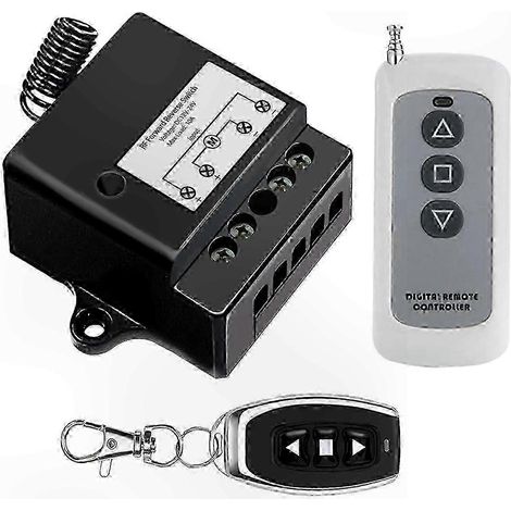 10A 12V–24V Zweiwegeschalter für elektrische Stellantriebe, 50 Meter Fernbedienung, Fahrtrichtungsregler (1/3)