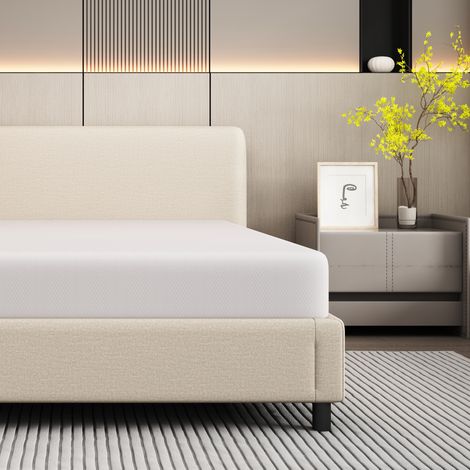Drap de jour ergonomique 90x200 cm pour matelas, antidérapant grâce à ses particules et poignées, certifié Öko-Tex, respirant, durable, fermeté H3