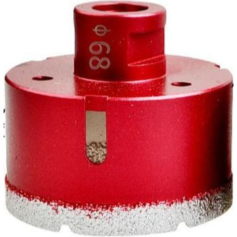 Forets Diamant 68mm Trépans de Forage avec Filetage M14 pour Perçage à sec en Porcelaine Carrelage Granit Marbre