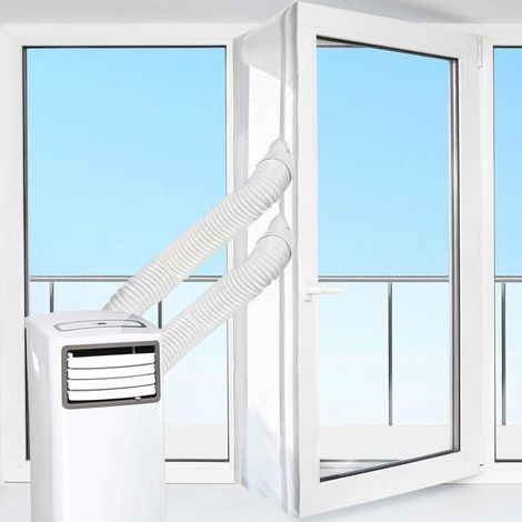 BelleRise - Kit de calfeutrage de fenêtre pour climatiseur mobile (560 cm) – Compatible avec tous les modèles de climatiseurs mobiles (1/5)