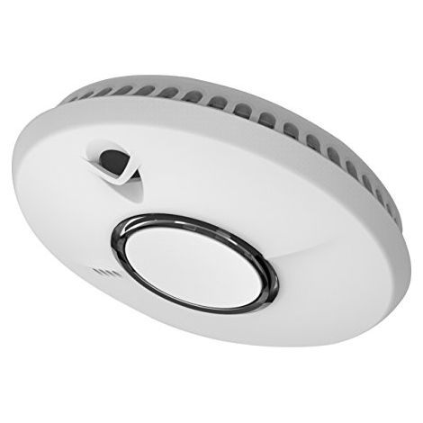 Détecteur de fumée 10 ans d'autonomie – Technologie Thermoptek – Alarme 85dB – Montage mur/plafond – Certifié EN 14604 – Fireangel