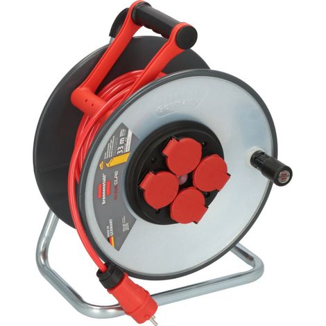 Enrouleur de câble Brennenstuhl professionalLINE SteelCore SC 3110 IP44, 33 m H07BQ-F 3G1.5 - 9191330210 (1/4)
