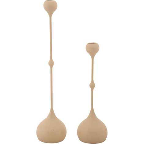 Bougeoir en métal Slimmy (Lot de 2)