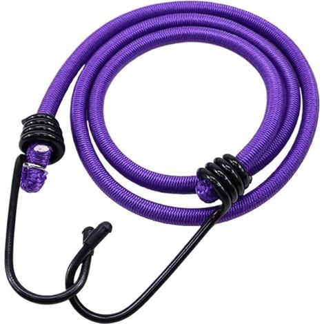 50cm Tendeurs Elastique avec Crochets Cordes élastiques avec Crochets, Cordes de Liaison Portables et durables, for Bagages Camping, Supports Toit, tentes Voiture, bâches, vélos (1/5)