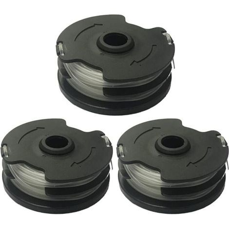 Ersatzspulen für den kabellosen Motorsensen Parkside PRTA 20-Li C3 (IAN351753), 3er-Pack Trimmerfaden für Parkside PRTA 20-Li C3. (1/5)