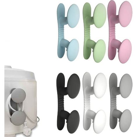 6er-Pack Kabelorganizer – selbstklebend – geeignet für USB-Kabel, Netzkabel und Küchengeräte (1/5)