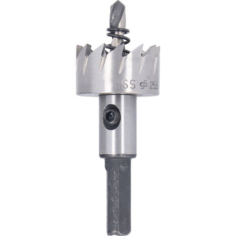 Foret carreleur 25,5 mm 3 plaquettes carbure, perçage verre rapide, faible résistance, haute efficacité, usage professionnel bricolage (1/5)