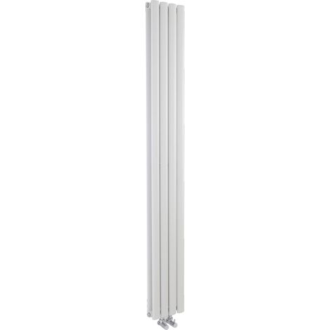 Balterley Pattingham Compact Vertical Double Panel Radiator 1800mm x 236mm - Gloss White