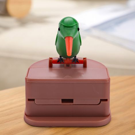 Dispenser di stuzzicadenti per uccelli, porta stuzzicadenti automatico per uccelli, porta stuzzicadenti (1/2)
