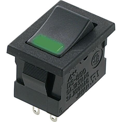 Miyama DS-850-K-F1-LG Interrupteur à bascule 250 V/AC 3 A 1 x Off/On à accrochage 1 pc(s) D78725 (1/2)