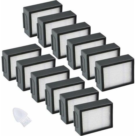 Filtre - Compatible Avec Roomba E5 E6 I3 I4 I6 I7 I7+ I8 I8+ - Pour Aspirateur Robot - Lot De 12 (1/5)